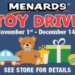 Menard’s Annual Toy Drive Starts November 1st — Oakes Business news